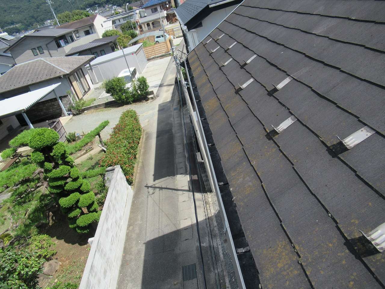 屋根塗装工事・施工前