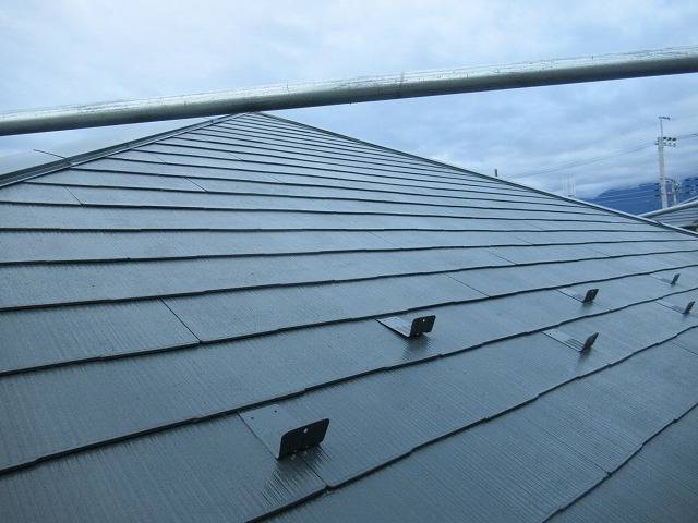 甲斐市　屋根塗装　完成③