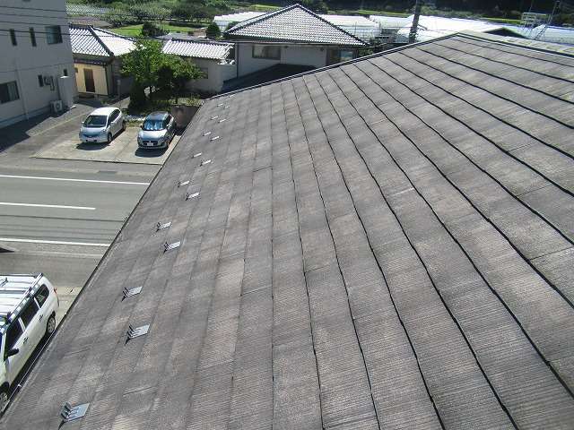 南アルプス市　屋根塗装　施工前