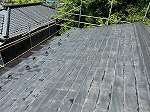 甲府市　スレート屋根　屋根塗装　高圧洗浄
