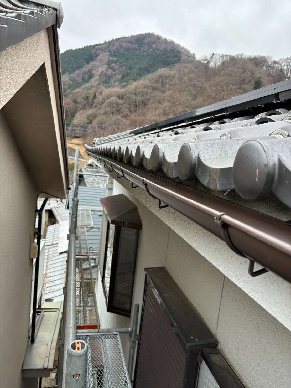 雨樋修繕工事完了②