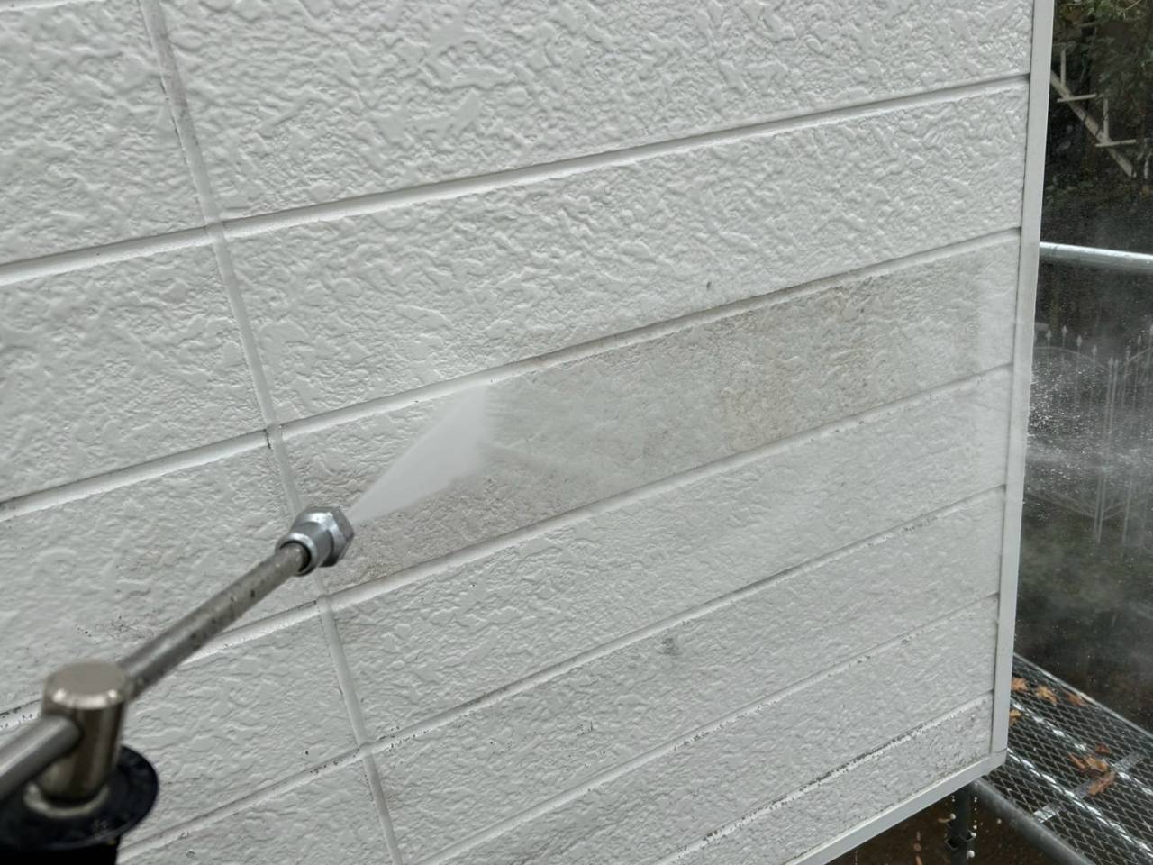 外壁　高圧洗浄